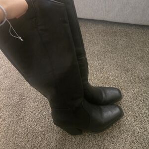 SO Black Over the Knee Boots